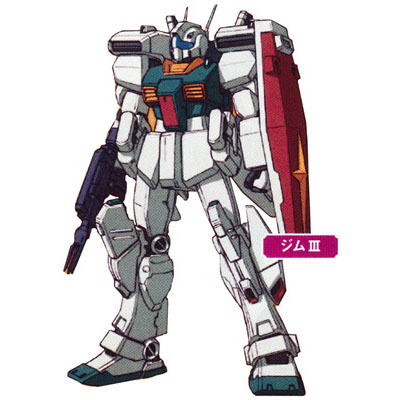 gm and gm iii (gundam and 2 more) drawn by katoki_hajime