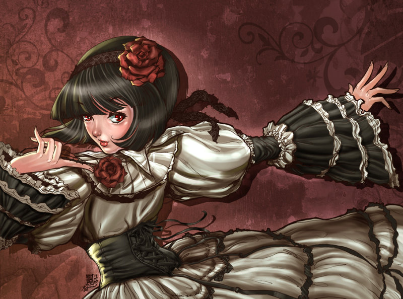 ninon beart (the king of fighters and 3 more) drawn by olei
