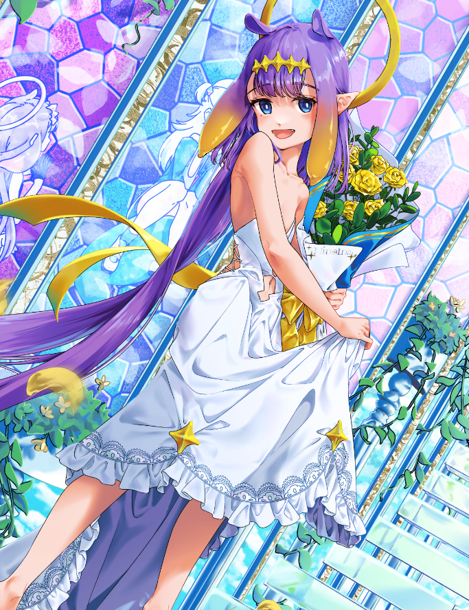 ninomae ina'nis (hololive and 1 more) drawn by meow_natsuyuki