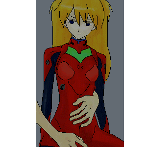 souryuu asuka langley (neon genesis evangelion) drawn by gen_(susono01)
