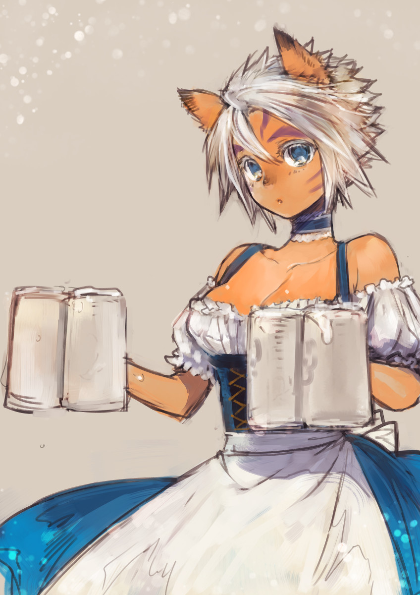 adventurer (final fantasy and 1 more) drawn by doraeshi