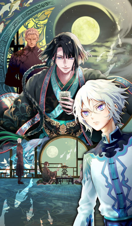 prince of lan ling, li shuwen, and taigong wang (fate and 1 more) drawn by mikanagi_touya