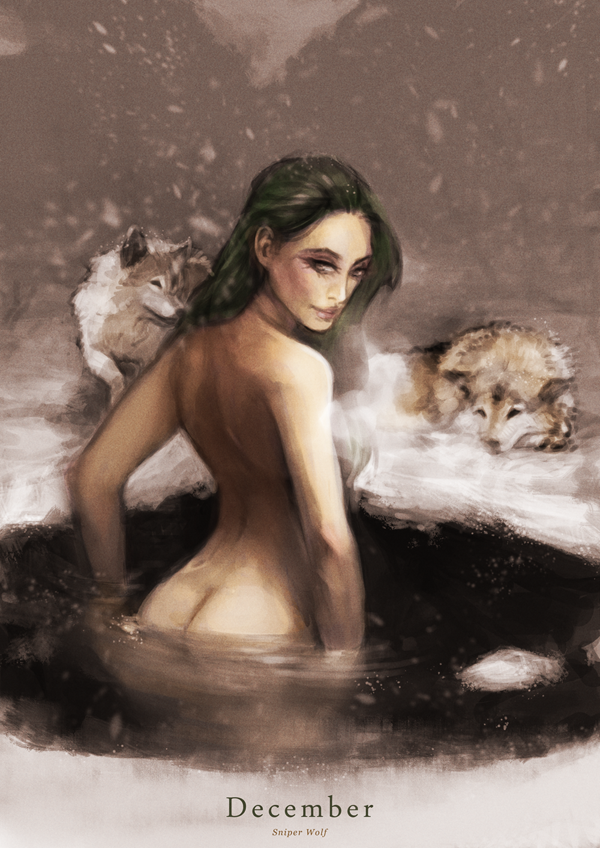 Naked Sniper Wolf