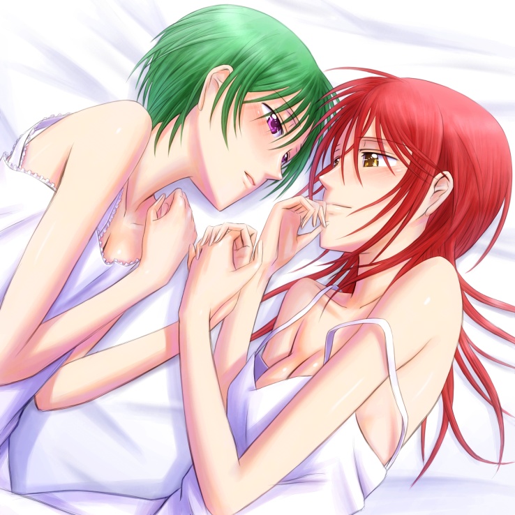 hino kahoko and fuyuumi shoko (la corda d'oro) drawn by bonnie_(rsg)