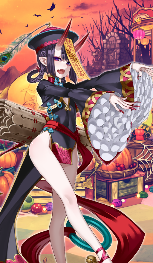 shuten douji and gazer (fate and 1 more) drawn by honjou_raita
