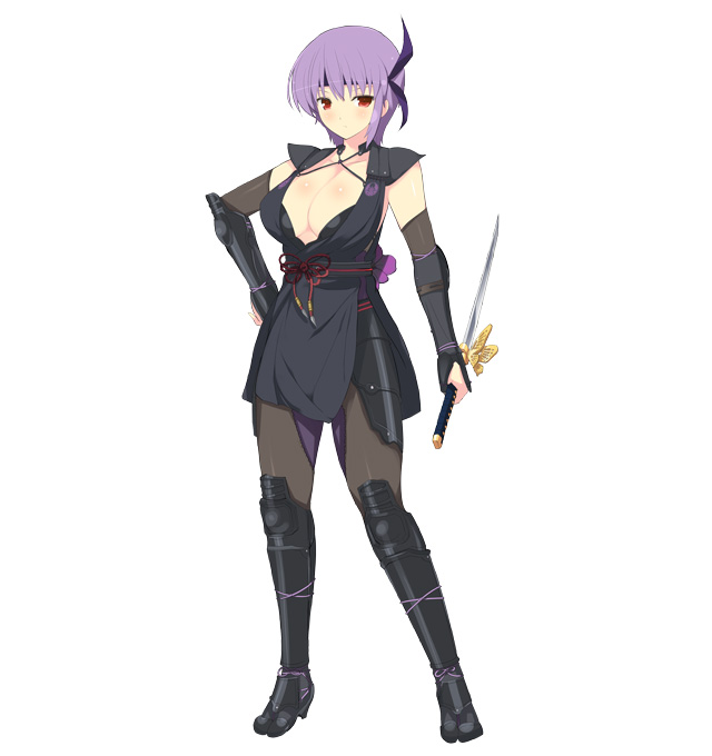 ayane (senran kagura and 1 more) drawn by yaegashi_nan