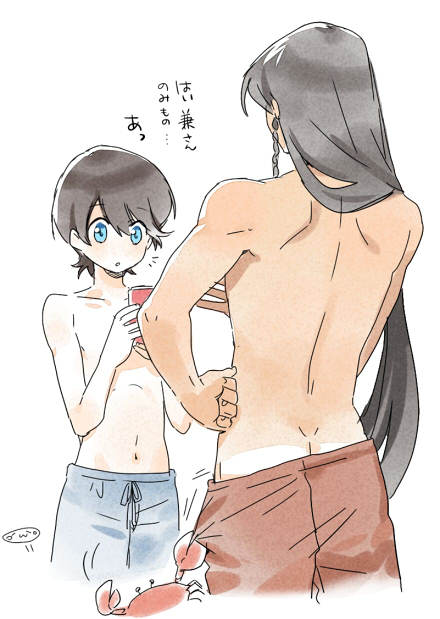 izumi-no-kami kanesada and horikawa kunihiro (touken ranbu) drawn by mizuhara_aki