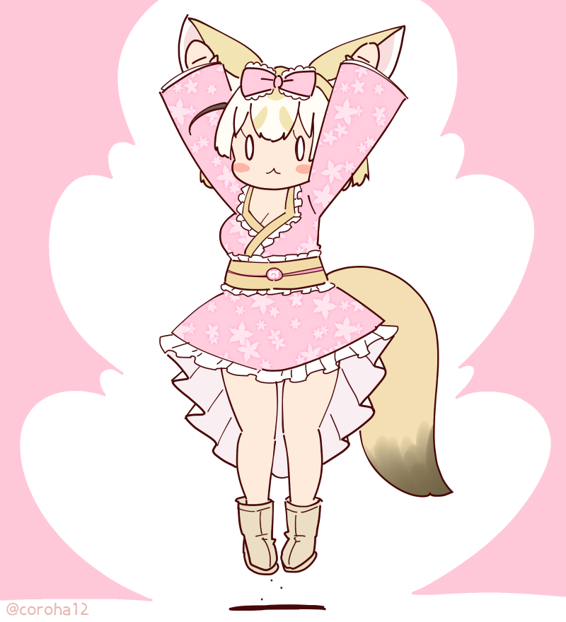 fennec (kemono friends) drawn by coroha
