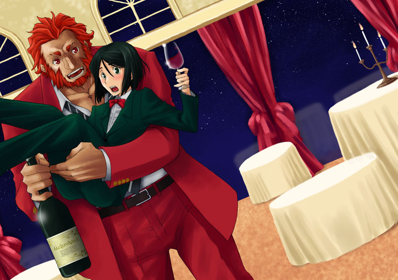 iskandar and waver velvet (fate and 1 more) drawn by nkj