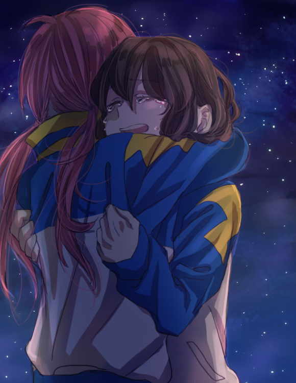 kirino ranmaru and shindou takuto (inazuma eleven and 1 more) drawn by shino_(syllable)
