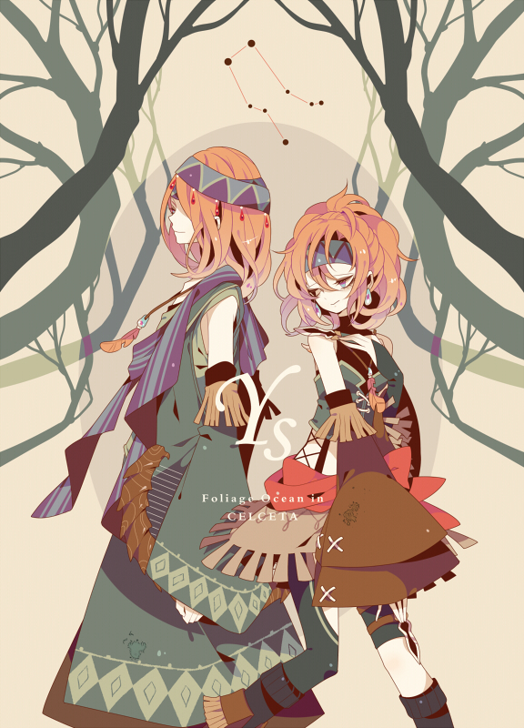 karna and remnos (ys and 1 more) drawn by shikimi_(yurakuru)