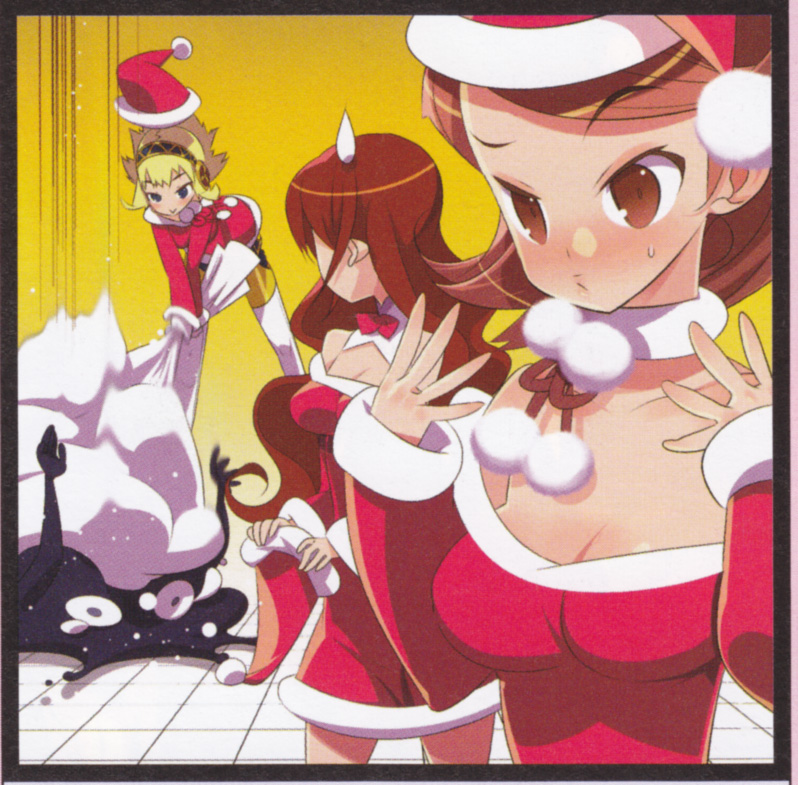 aigis, takeba yukari, and kirijou mitsuru (persona and 1 more) drawn by tensugi_takashi