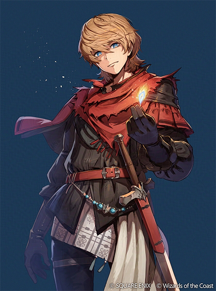 joshua rosfield (final fantasy and 2 more) drawn by kuroi_susumu