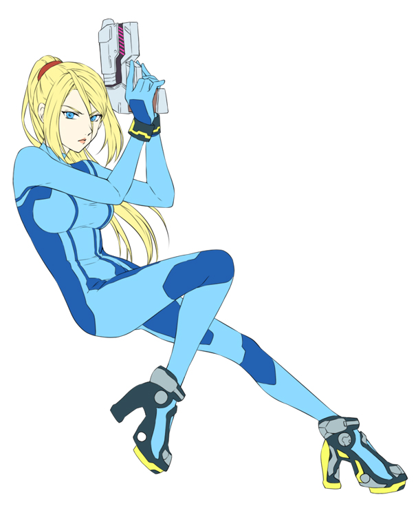 samus aran (super smash bros. and 1 more) drawn by saiba_(henrietta)