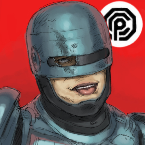 robocop and peter weller (robocop) drawn by kikai_(akita_morgue)