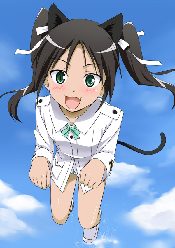 francesca lucchini (world witches series and 1 more) drawn by youkan