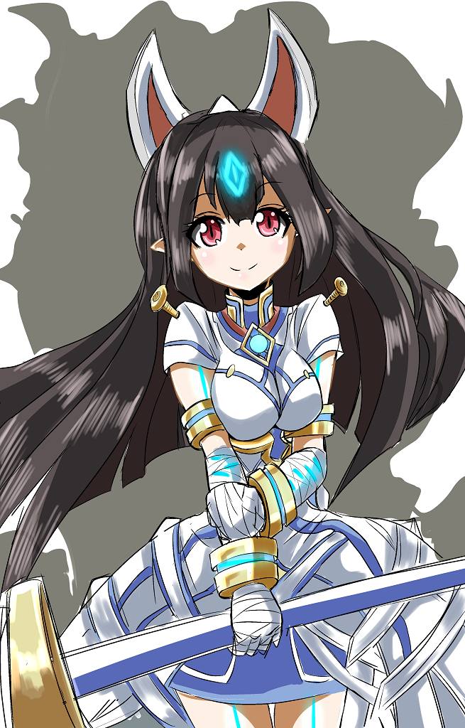 kasandra (xenoblade chronicles and 1 more) drawn by yukara-msma