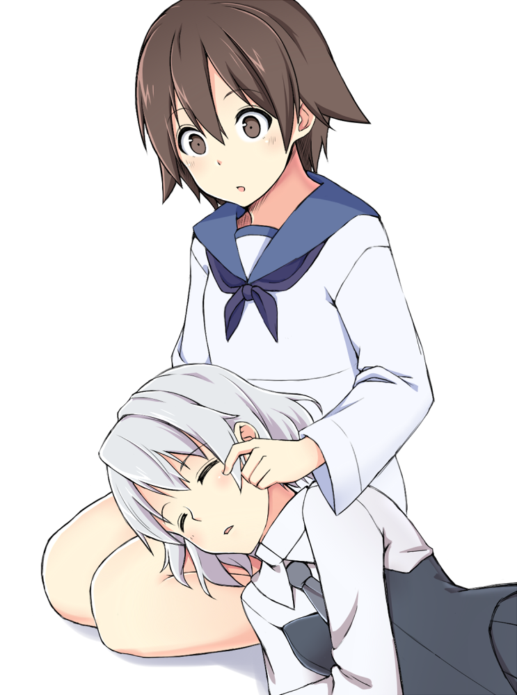 sanya v. litvyak and miyafuji yoshika (world witches series and 1 more) drawn by momiji7728