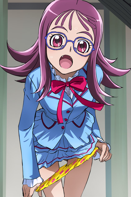 seiren and houjou sakura (precure and 1 more) drawn by haruyama_kazunori
