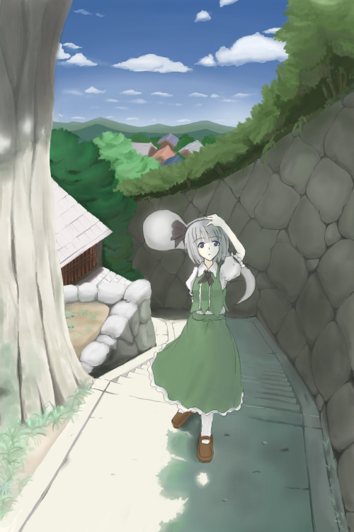 konpaku youmu (touhou) drawn by lilac_(p-f_easy)