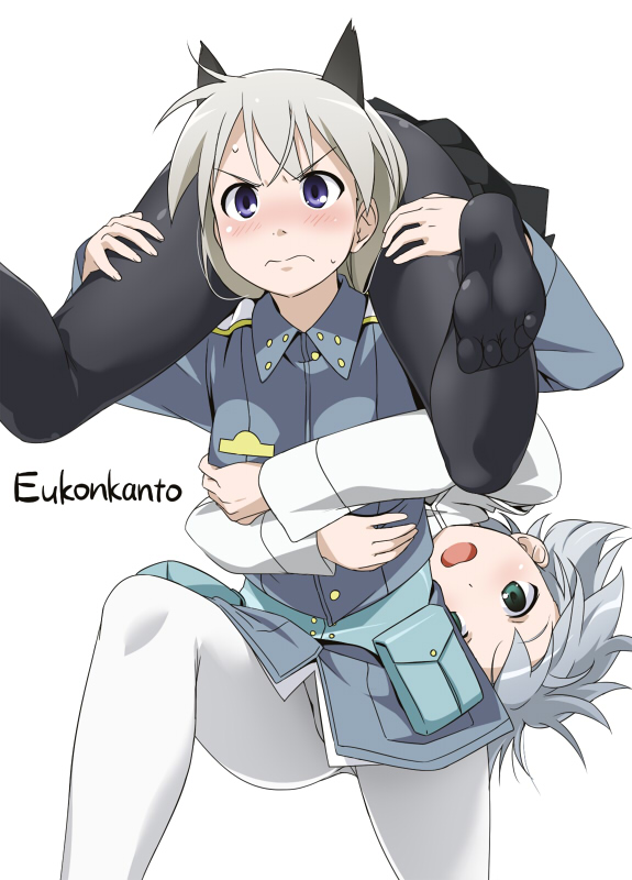 sanya v. litvyak and eila ilmatar juutilainen (world witches series and 1 more) drawn by youkan