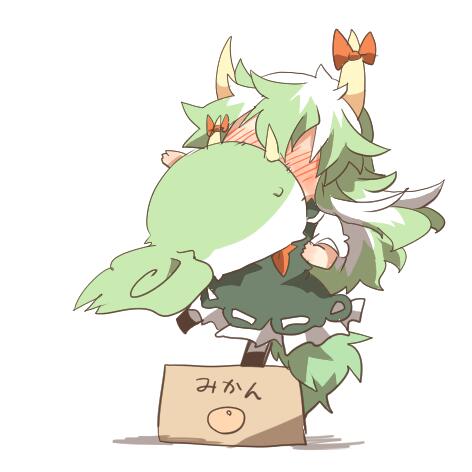 kamishirasawa keine and ex-keine (touhou) drawn by rebecca_(keinelove)