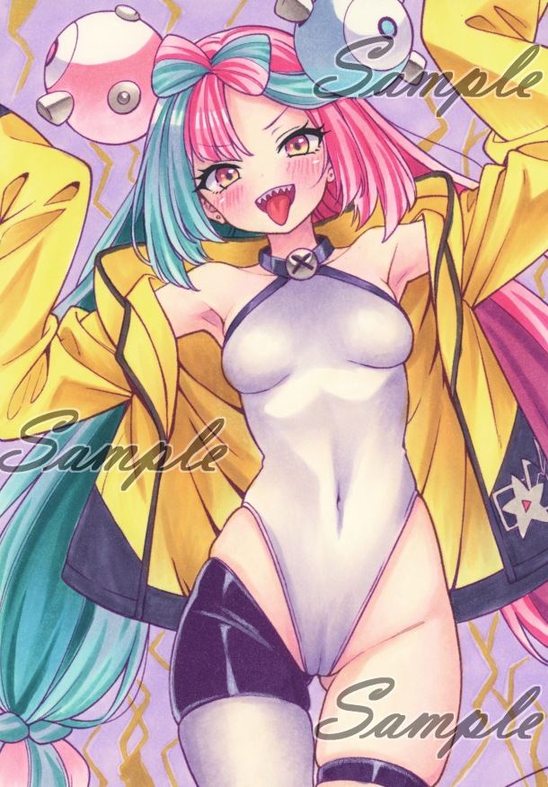 iono (pokemon and 1 more) drawn by miyakooo0420