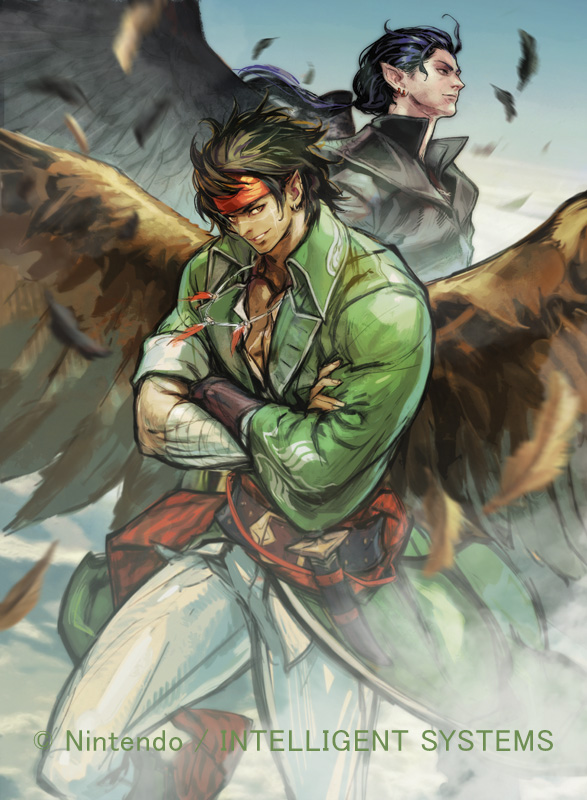 tibarn and naesala (fire emblem and 2 more) drawn by hiroaki_(kof)