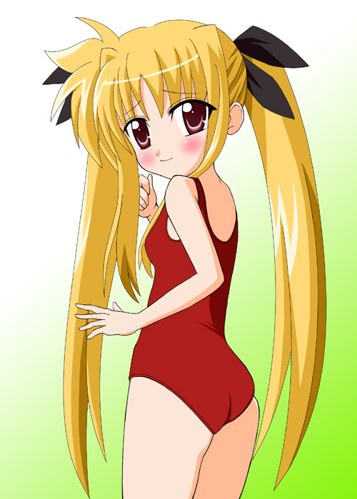 fate testarossa (lyrical nanoha and 1 more) drawn by sawa_(snack_yoshie)