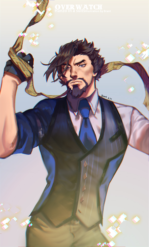 hanzo and scion hanzo (overwatch and 1 more) drawn by brant0815