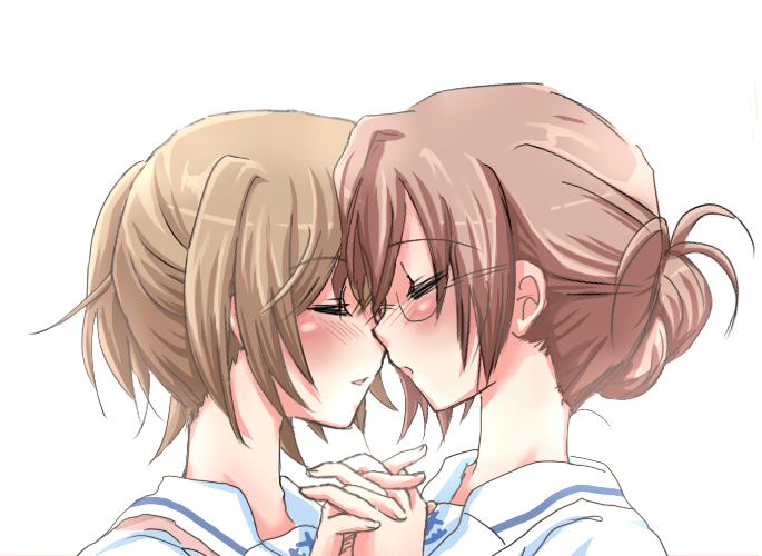 sawai kaori and ootsuka hatsumi (hakuisei ren'ai shoukougun) drawn by numanuma