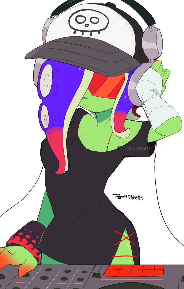 dedf1sh (splatoon and 2 more) drawn by kiirono