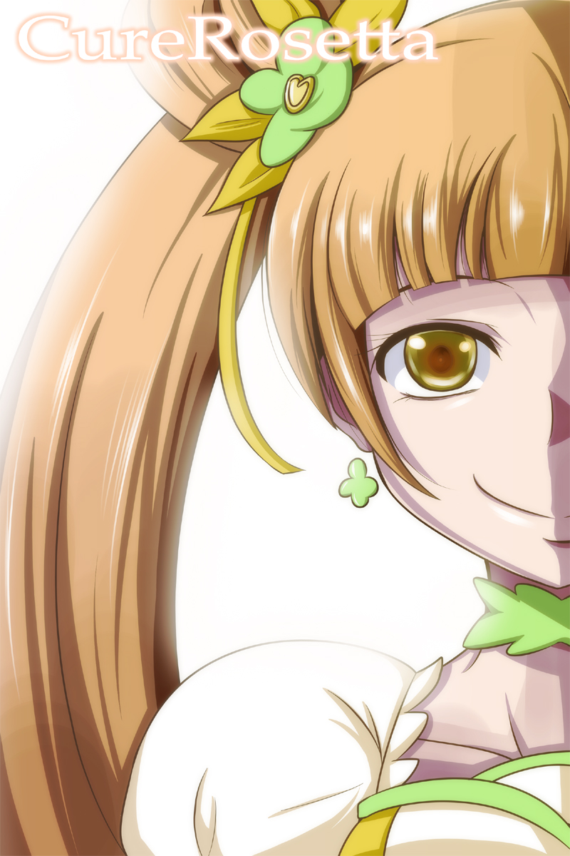 yotsuba alice and cure rosetta (precure and 1 more) drawn by nishi_koutarou