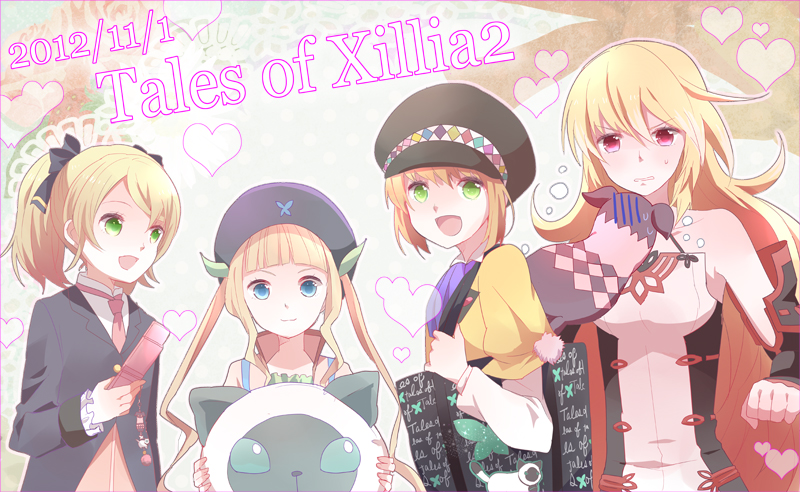 milla maxwell, elize lutus, teepo, leia rolando, elle mel martha, and 1 more (tales of and 2 more) drawn by moyuchocolats