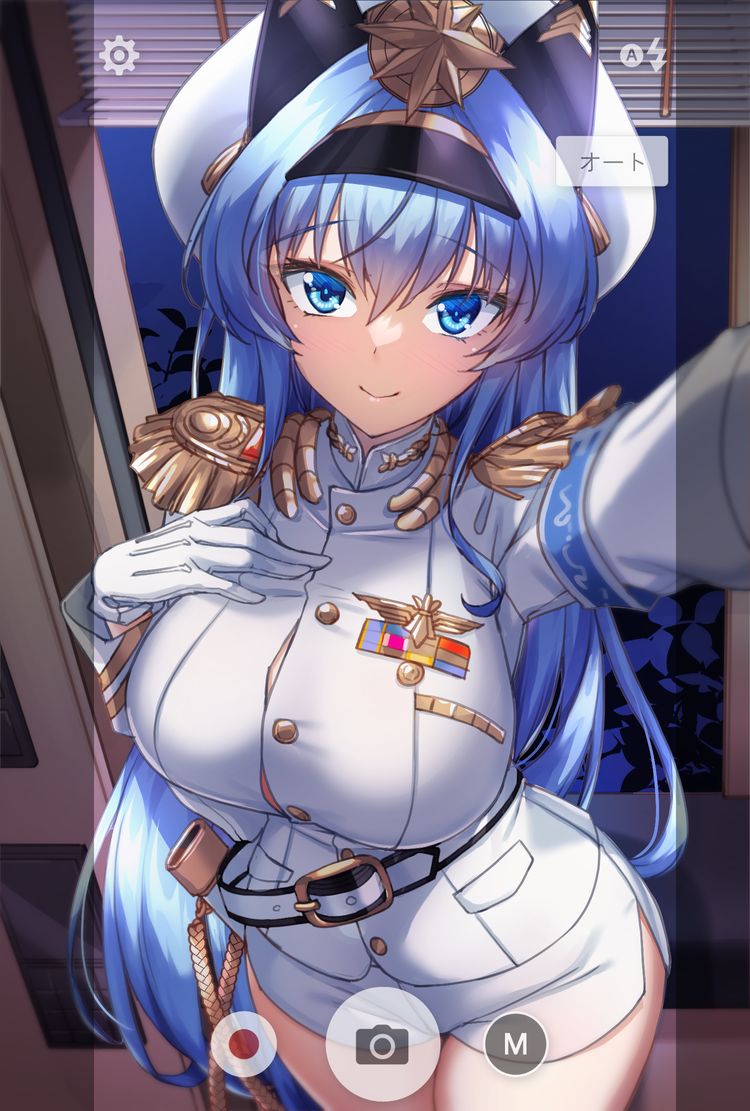 helm (goddess of victory: nikke) drawn by shirokuma_a