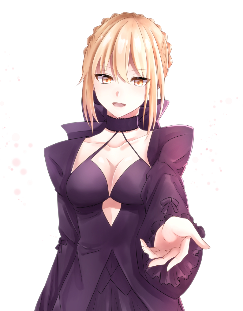 artoria pendragon and saber alter (fate and 1 more) drawn by rossa_(pixiv27548922)