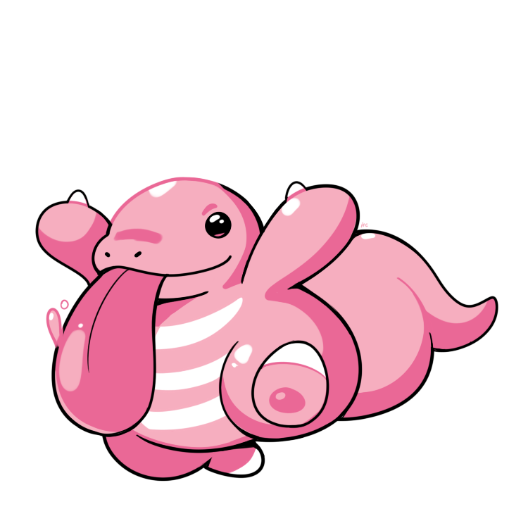 lickitung (pokemon and 1 more) drawn by rumwik