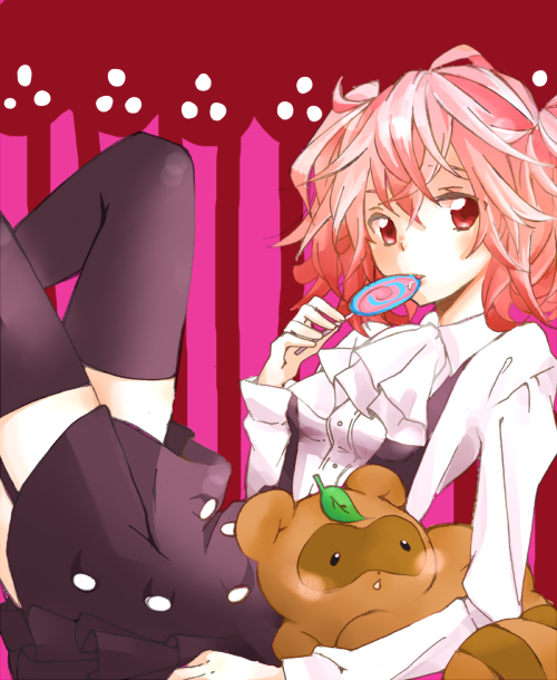 roromiya karuta and watanuki banri (inu x boku ss) drawn by tennnooto
