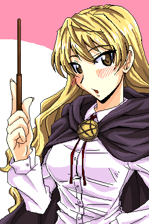 louise francoise le blanc de la valliere and sawachika eri (zero no tsukaima and 1 more) drawn by maskman