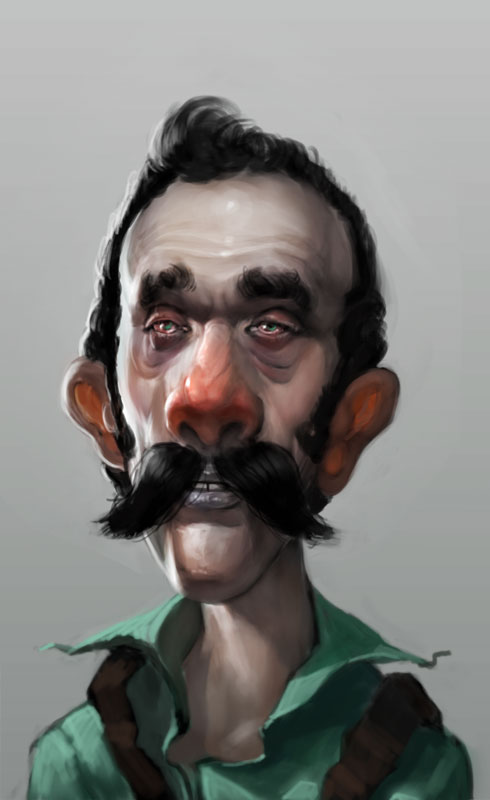 luigi (mario) drawn by robotpencil
