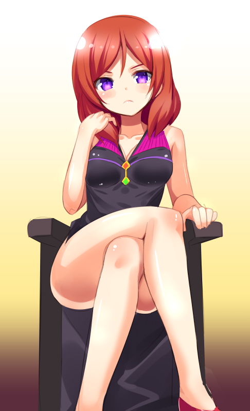 nishikino maki (love live! and 1 more) drawn by natsuki_shuri