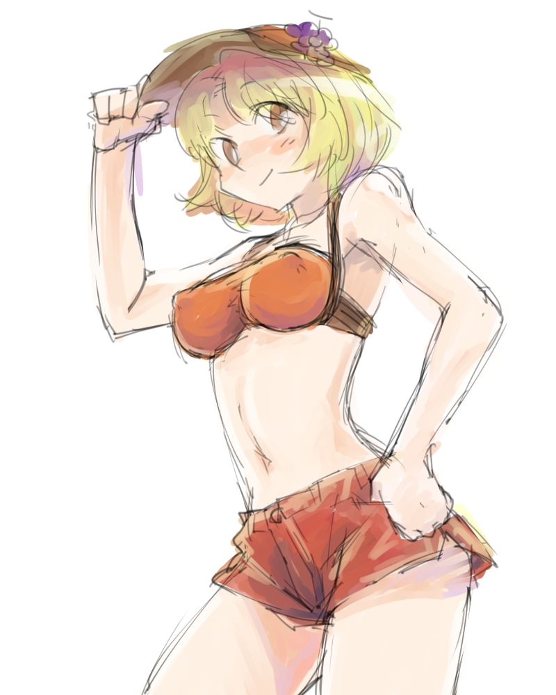 aki minoriko (touhou) drawn by sape_(saperon_black)