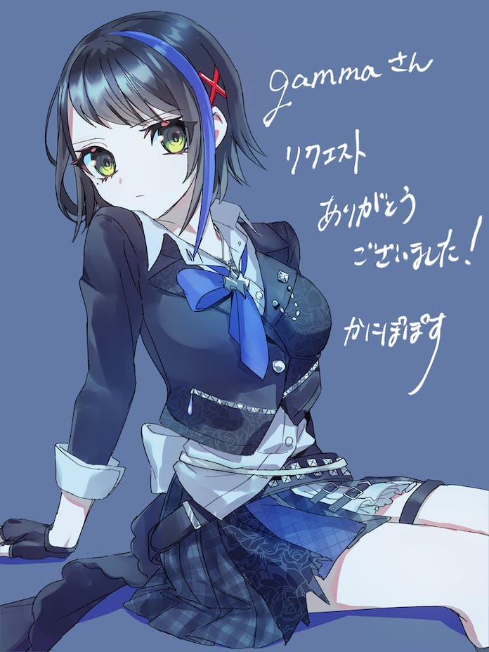 seto mitsuki (idolmaster and 2 more) drawn by kanipoposu