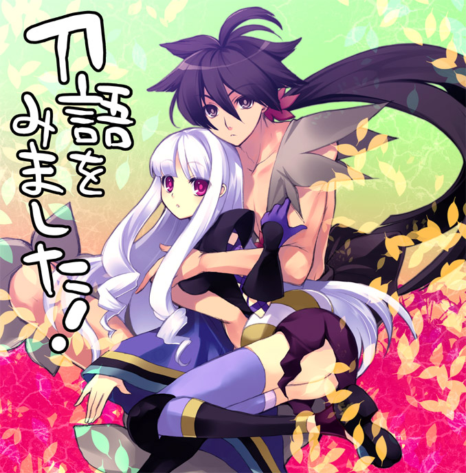 togame and yasuri shichika (katanagatari) drawn by honda_tamanosuke