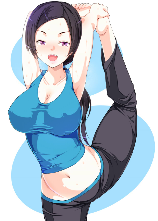 wii fit trainer (wii fit) drawn by amasora_taichi