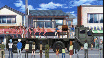 nishizumi miho, akiyama yukari, takebe saori, reizei mako, isuzu hana, and 5 more (girls und panzer)
