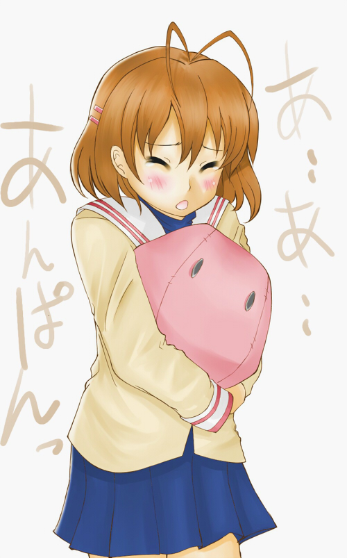 furukawa nagisa (clannad and 1 more) drawn by titanic21