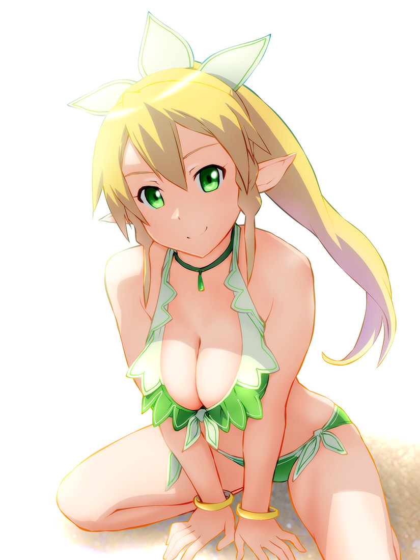 leafa (sword art online) drawn by ueyama_michirou
