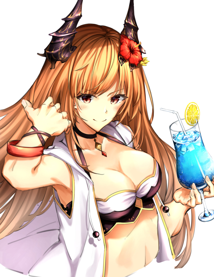 dark angel olivia (granblue fantasy and 2 more) drawn by rusi