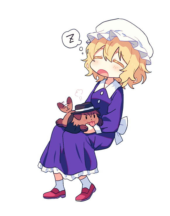 usami renko and maribel hearn (touhou) drawn by re_ghotion
